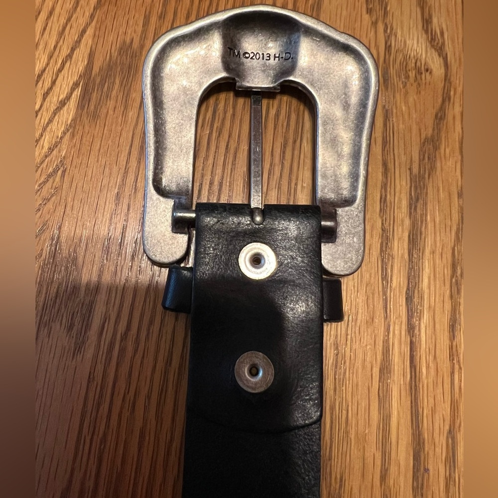 Harley-Davidson® Willie G. Genuine Cowhide Women’s Bling Belt- Large 💀 - Picture 8 of 16